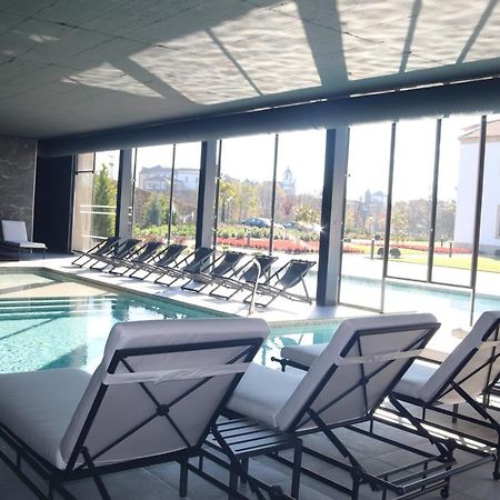 Solar Do Requeijo By Luna Hotels & Resorts 아르코스 데 발데베즈 외부 사진 The indoor pool at the hotel