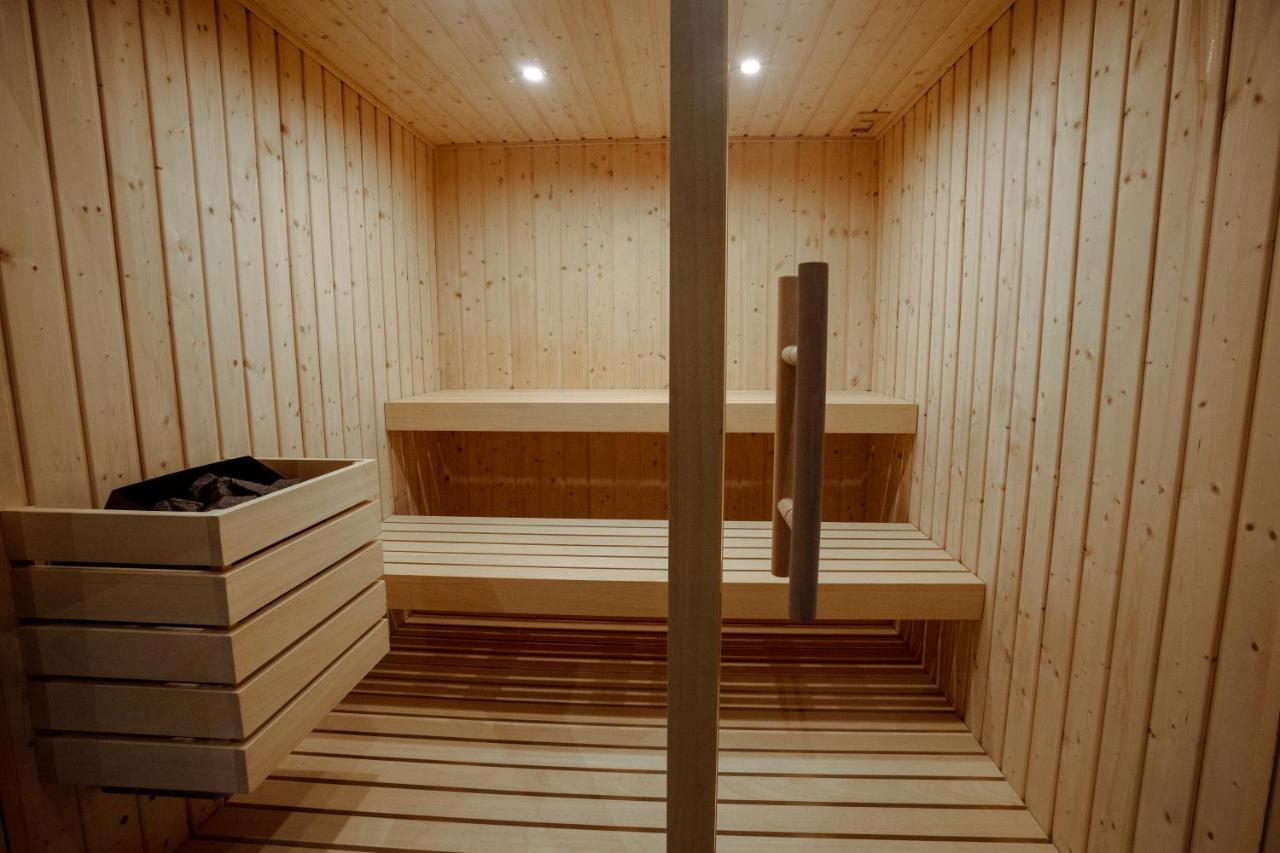 Solar Do Requeijo By Luna Hotels & Resorts 아르코스 데 발데베즈 외부 사진 A Finnish sauna